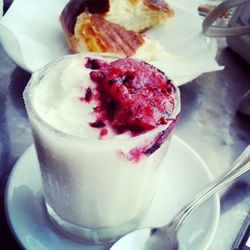 Close-up of ice cream