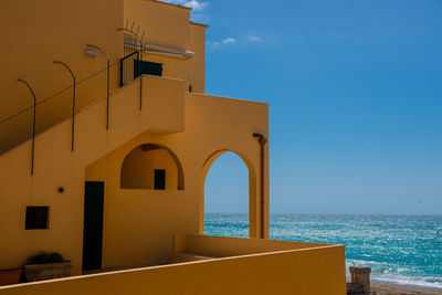 Colorful houses of varigotti in the province of savona.