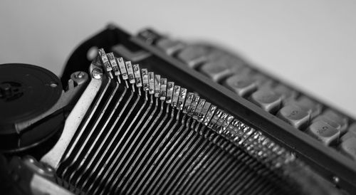 Close-up of computer keyboard