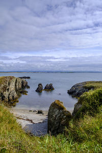 The amazing coastline around rhoscolyn on anglesey, north wales, uk