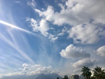 Low angle view of sky