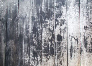 Full frame shot of old wooden wall
