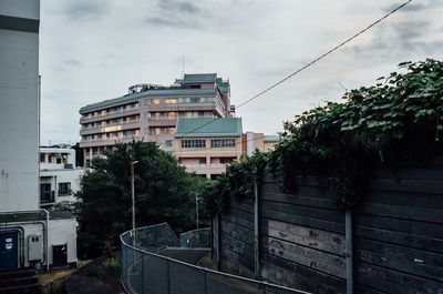 Panoramic view of city against sky