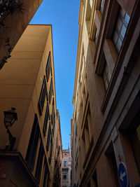 Low angle view of buildings against sky