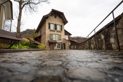 View of old building