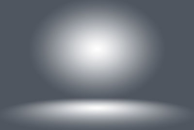 Defocused image of illuminated lamp