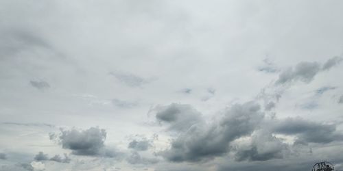 Low angle view of clouds in sky