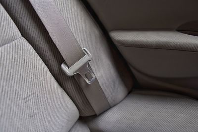 Seat belt in car