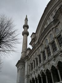 Low angle view of historical building against sky