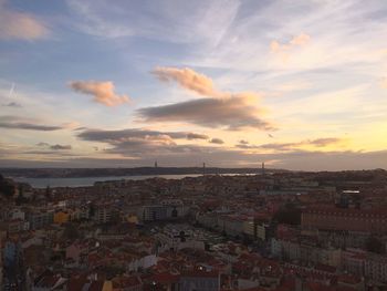 Cityscape at sunset