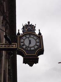 Low angle view of clock tower