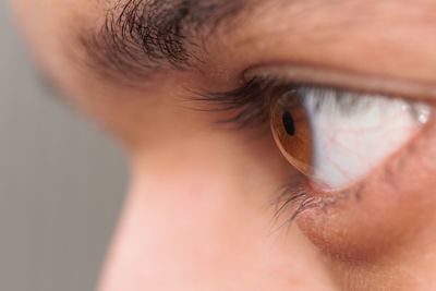 Extreme close-up of person eye