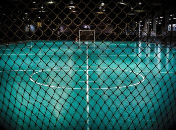 Close-up of chainlink fence