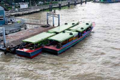 Thailand's chao phraya river boat.