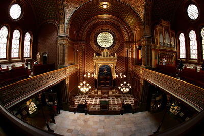 Interior of historic building