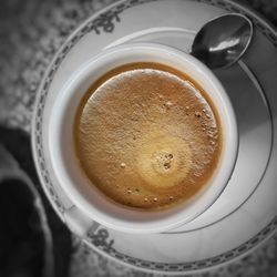 Close-up of coffee cup