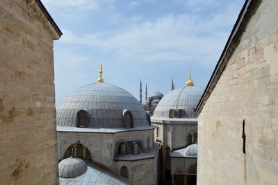 Mosques domes against sky