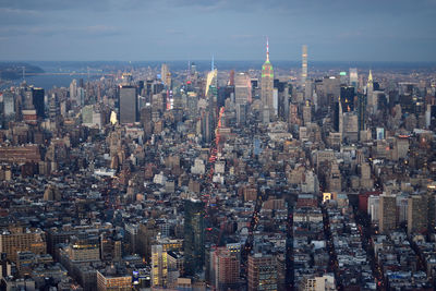 Aerial view of a city