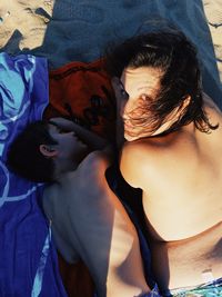 Close-up of young woman