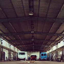 Interior of railroad station