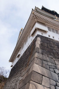 Low angle view of building against sky