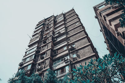 Low angle view of modern building