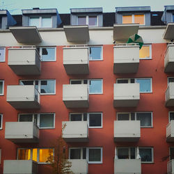 Full frame shot of residential building