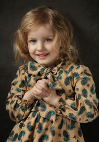 Portrait of a smiling girl