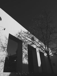 Low angle view of building against sky