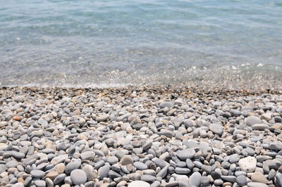 Stones on beach