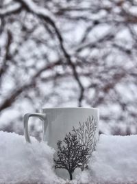 Close-up of coffee cup