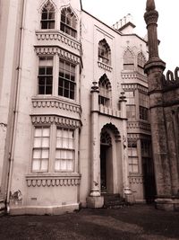 Low angle view of old building