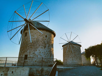 Historical windmills attractions and nature scenery