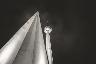 Low angle view of building against sky