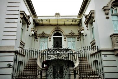 Low angle view of old building