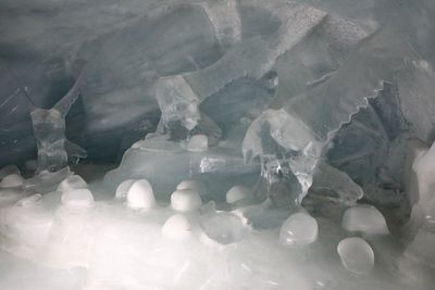 Full frame shot of ice