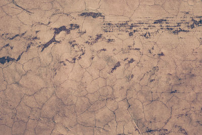 Full frame shot of cracked wall