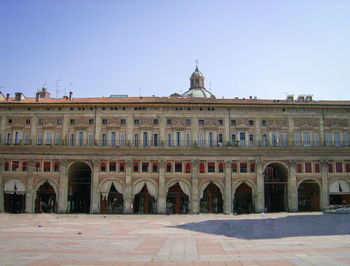 Facade of building