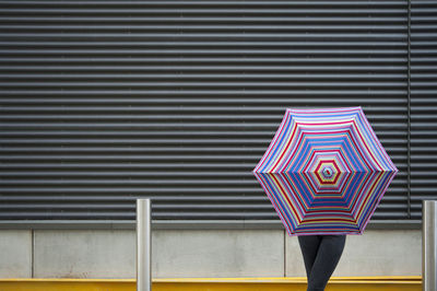 Full frame shot of multi colored umbrella