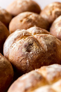 Close-up of bread in store