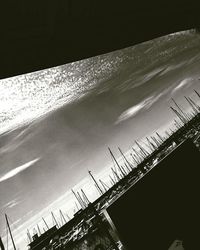 Low angle view of built structure against sky