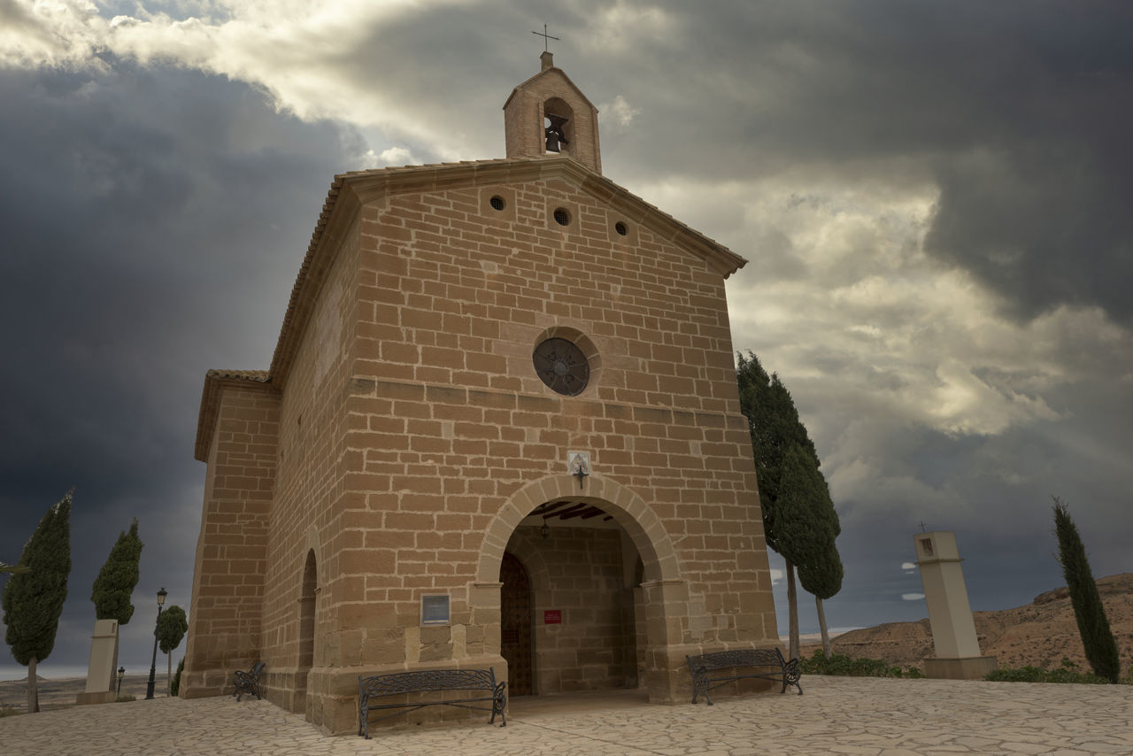 CATHEDRAL AGAINST SKY