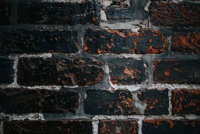 Full frame shot of brick wall