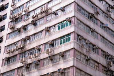 Low angle view of building in city