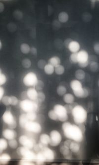 Defocused image of blurred lights