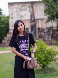 Young woman using mobile phone