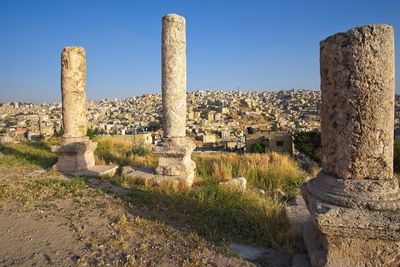 Old ruins against sky