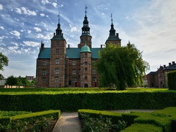 View of historic building against sky