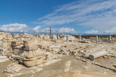 Ruins of the ancient city, cyprus, kourion