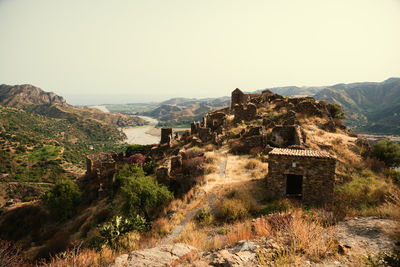 Medieval fortress in the grecanic area